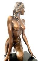 Bronzefigur - Bronze Akt von Raymondo mit Künstlersignatur – Bild 11