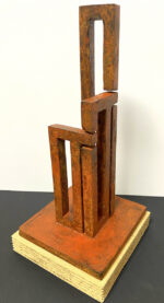 Kunst in Stahl von Raymondo(Connection) - Abstrakte Stahl Figur in Rostpatina – Bild 8