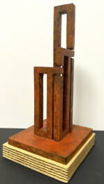 Kunst in Stahl von Raymondo(Connection) - Abstrakte Stahl Figur in Rostpatina – Bild 14