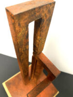 Kunst in Stahl von Raymondo(Connection) - Abstrakte Stahl Figur in Rostpatina – Bild 17