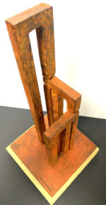 Kunst in Stahl von Raymondo(Connection) - Abstrakte Stahl Figur in Rostpatina – Bild 18