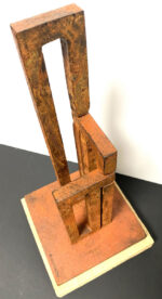 Kunst in Stahl von Raymondo(Connection) - Abstrakte Stahl Figur in Rostpatina – Bild 7