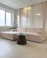 Arianna Chaiselongue Sofa cream - Linksseitig – Bild 2