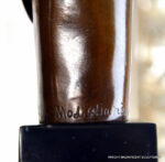 Amedo Modigliani Kopf in Bronze mit Künstlersignatur – Bild 6
