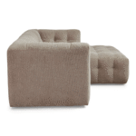 Poppy Chaiselongue Bubble Sofa Sand – Rechtsausführung – Bild 6