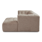 Poppy Chaiselongue Bubble Sofa Sand – Rechtsausführung – Bild 7