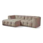 Poppy Chaiselongue Bubble Sofa Sand – Linksausführung – Bild 5