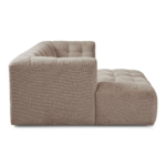 Poppy Chaiselongue Bubble Sofa Sand – Linksausführung – Bild 6
