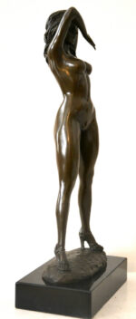 Stilvoller Bronze Akt von Raymondo mit Künstler Signatur – Bild 19