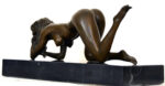 Stilvolle Kunst in Bronze  Akt signiert Raymondo auf Marmorsockel – Bild 2