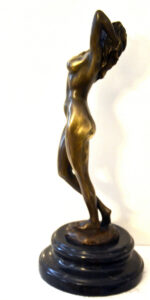 Stilvoller Bronze Akt von Raymondo mit Künstler Signatur 2. Auflage/ durchlaufend nummeriert – Bild 6