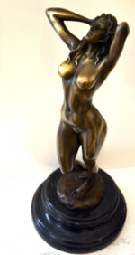 Stilvoller Bronze Akt von Raymondo mit Künstler Signatur 2. Auflage/ durchlaufend nummeriert – Bild 4
