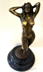 Stilvoller Bronze Akt von Raymondo mit Künstler Signatur 2. Auflage/ durchlaufend nummeriert – Bild 3