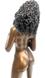 Bronzefigur von Raymondo -Bronze Akt - Exotische Schönheit durchlaufend nummeriert 30/30 – Bild 14