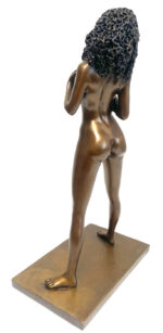 Bronzefigur von Raymondo -Bronze Akt - Exotische Schönheit durchlaufend nummeriert 30/30 – Bild 13