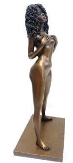 Bronzefigur von Raymondo -Bronze Akt - Exotische Schönheit durchlaufend nummeriert 30/30 – Bild 8