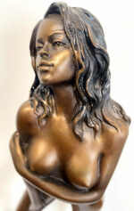 Bronzeskulptur-Stilvoller Akt von Raymondo durchlaufend nummeriert 30/30 – Bild 9