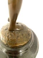 Bronzefigur-  Bronze Akt signiert Raymondo  auf Marmorsockel – Bild 11