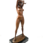 Stilvoller Bronze Akt von Raymondo mit Künstler Signatur
