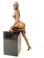 Bronzefigur - Bronze Akt von Raymondo mit Künstlersignatur – Bild 3