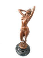 Stilvoller Bronze Akt von Raymondo mit Künstler Signatur 2. Auflage/ durchlaufend nummeriert – Bild 2