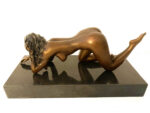 Stilvolle Kunst in Bronze  Akt signiert Raymondo auf Marmorsockel – Bild 13