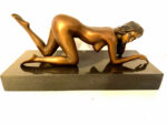 Stilvolle Kunst in Bronze  Akt signiert Raymondo auf Marmorsockel – Bild 17