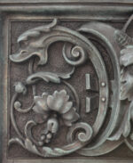 Bronzefigur-25kg schweres Bronze Relief aus antiker Form abgegossen – Bild 5