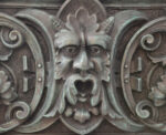 Bronzefigur-25kg schweres Bronze Relief aus antiker Form abgegossen – Bild 4