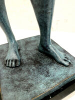 Bronzefiguren -Riace Krieger signiert Phidias auf Marmorplatte – Bild 14