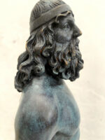 Bronzefiguren -Riace Krieger signiert Phidias auf Marmorplatte – Bild 3