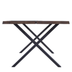 Susan - Esstisch, Eiche Massiv, Räuchereiche, 300x95 Cm (Vorbereitet Für Ansteckplatten) – Bild 5