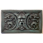 Bronzefigur-25kg schweres Bronze Relief aus antiker Form abgegossen
