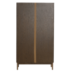 Havanna Räuchereiche Vitrine mit 2 Türen -180x40x100 cm – Bild 5