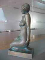 Exclusiver Bronze Akt mit Künstler Signatur von Le Bao 23kg – Bild 3