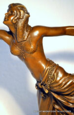 Claire Jeanne Roberte Colinet    Art Deco Bronze Tänzerin – Bild 2