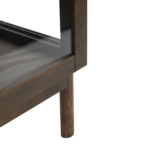 Havanna Räuchereiche Vitrine mit 2 Türen -180x40x100 cm – Bild 8