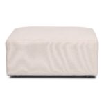 Emilia Pouf in Beige L: 79 x T: 79 x H: 39 cm