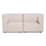 Emilia Modulsofa in Beige, 2 Module L: 158 x T: 79 x H: 72 cm