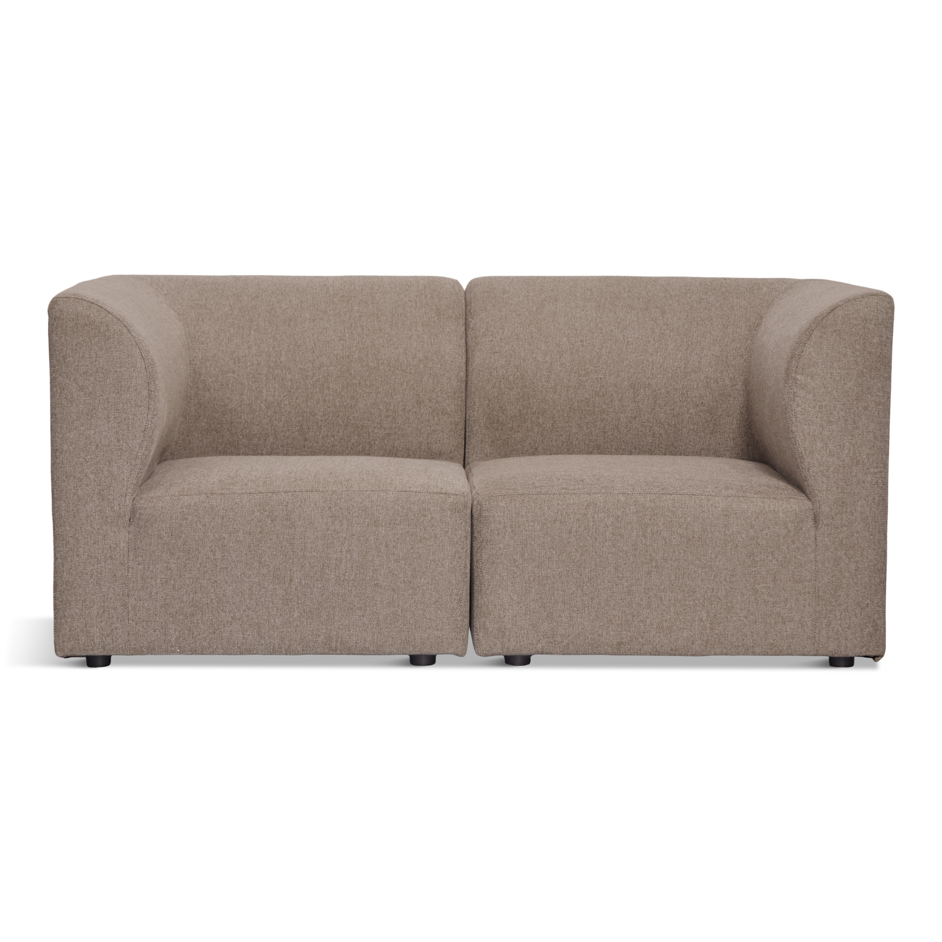 emiliasand_8 Emilia Modulsofa in Sand, 2 Module L: 158 x T: 79 x H: 72 cm – Bild 1