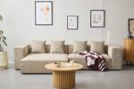 Hailey - Sitzelement für Modulsofa, Linkes Modul in sand L: 147 X T: 100 X H: 65 Cm – Bild 2