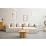 Hailey - Modulares Sofa in Beige mit 2 Modulen L: 294 X T: 100 X H: 65 cm – Bild 5