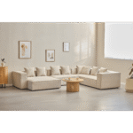 Hailey - Wohnlandschaften, Modulsofa in Beige mit 4 Elemente - Chaiselongue, rechts L: 368 X D: 247 X H: 65 cm – Bild 2