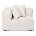 Hailey - Wohnlandschaften, Modulsofa in Beige mit 4 Elemente - Chaiselongue, rechts L: 368 X D: 247 X H: 65 cm – Bild 8