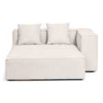 Hailey - Modulsofa mit Récamiere, rechts in Beige mit 3 Elemente L: 415 X T: 148 X H: 65 cm – Bild 10