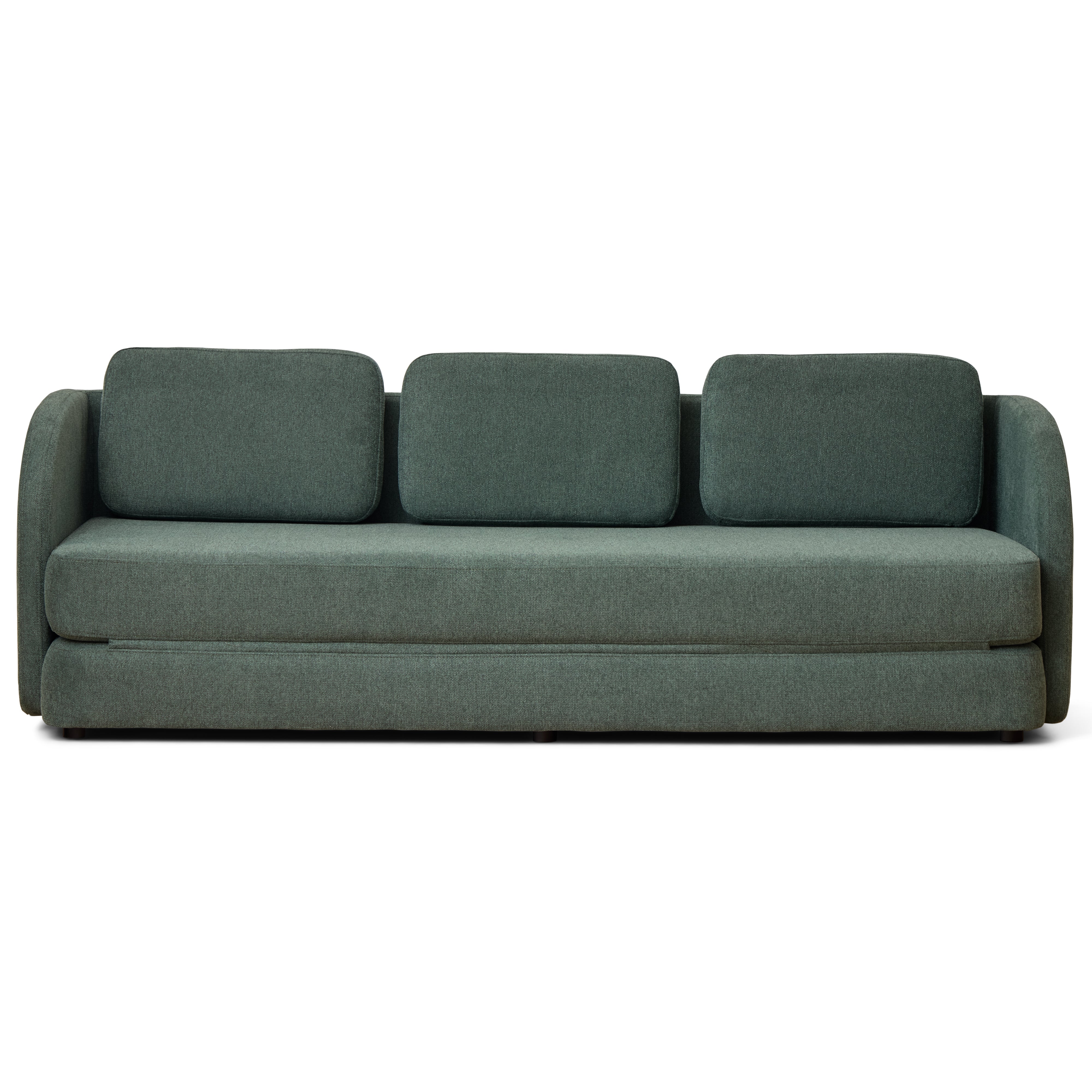 katarinasovesofagron-1 Katarina klappbares Schlafsofa grün L: 217 x T: 77/145 x H: 75 cm – Bild 1