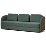 Katarina klappbares Schlafsofa grün L: 217 x T: 77/145 x H: 75 cm – Bild 9