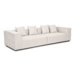 Hailey - Modulares Sofa in Beige mit 2 Modulen L: 294 X T: 100 X H: 65 cm – Bild 7