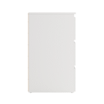 Maise Kommode 70x70x41 cm mit 3 Schubladen in weiß – Bild 5