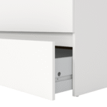 Maise Kommode 70x70x41 cm mit 3 Schubladen in weiß – Bild 7